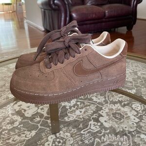 Cacao Wow - Brown Suede Nike Air Force 1 Low ‘07